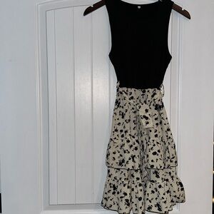 Boutique Black & white dress